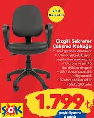 ÇİZGİLİ SEKRETER ÇALIŞMA KOLTUĞU ÇİZGİLİ SEKRETER ÇALIŞMA KOLTUĞU